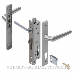 YALE PL8300327SC ARIA 30MM 4PT 13MM INT-KEY LOCKSET SATIN CHROME