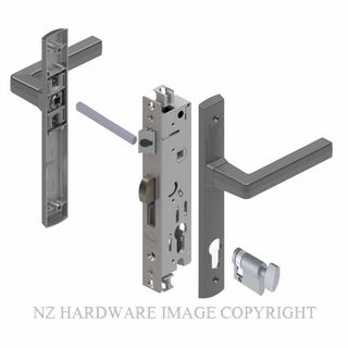 YALE PL8300329P ACACIA 30MM 4PT 13MM INT-TURN LOCKSET POWDERCOAT