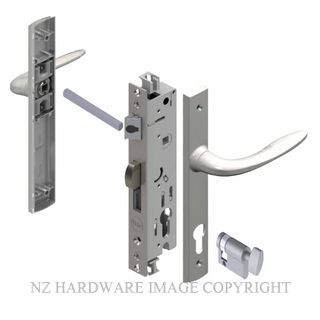 YALE PL83003L1SC SUMMIT 30MM 4PT 13MM INT-TURN LOCKSET SATIN CHROME
