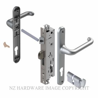 YALE VR83402SC VERONA 30MM 4PT 13MM KEY-TURN LOCKSET SATIN CHROME