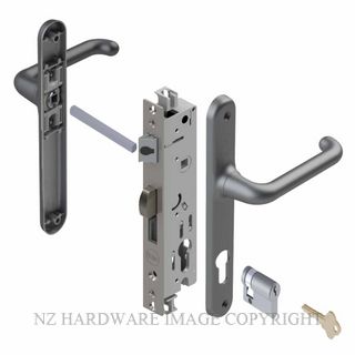 YALE VR83463P VERONA 30MM 4PT 24MM INT-KEY LOCKSET POWDERCOAT