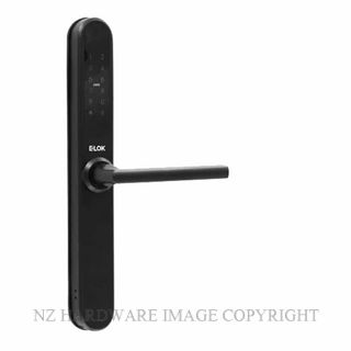 E LOK 905W BLK SMART LOCK INBUILT WIFI KITSETS MATT BLACK