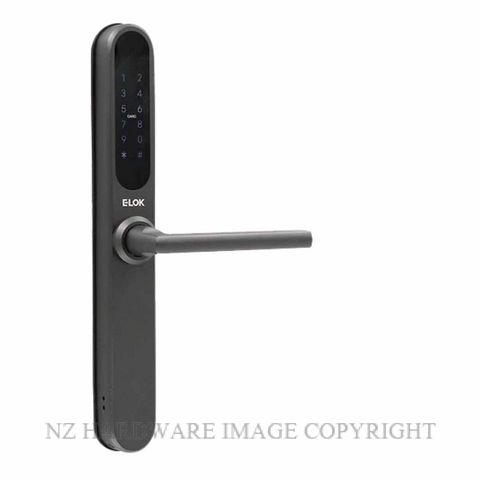 E LOK 905W GM SMART LOCK INBUILT WIFI KITSETS GUNMETAL