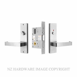 MILES NELSON MNCKITPR/87 PRIVACY LATCH KIT 87 LEVER ON PLATE SATIN CHROME