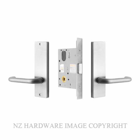 MILES NELSON MNCKITPS PASSAGE SET KIT 90 LEVER ON PLATE SATIN CHROME