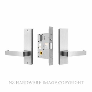 MILES NELSON MNCKITPS/87 PASSAGE SET KIT 87 LEVER ON PLATE SATIN CHROME