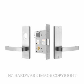 MILES NELSON CLASSROOM-STOREROOM LOCK 87 LEVER ON PLATE SATIN CHROME
