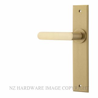 IVER 15268 OSAKA CHAMFERED PLATE BRUSHED BRASS