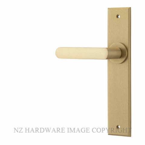 IVER 15268 OSAKA CHAMFERED PLATE BRUSHED BRASS