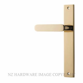 IVER IV10248 BRONTE RECTANGULAR HALF SET LH FIXED POLISHED NICKEL