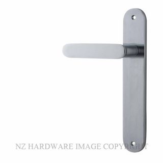 IVER IV12264 BRONTE OVAL HALF SET LH FIXED BRUSHED CHROME