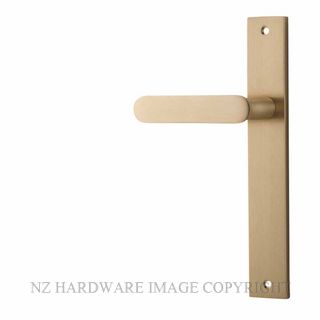 IVER IV15248 BRONTE RECTANGULAR HALF SET LH OPERATING BRUSHED BRASS
