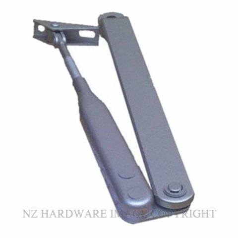 DORMAKABA 7383 FA RH SIL 83001001 RH LIMITED HEADROOM ARM SILVER