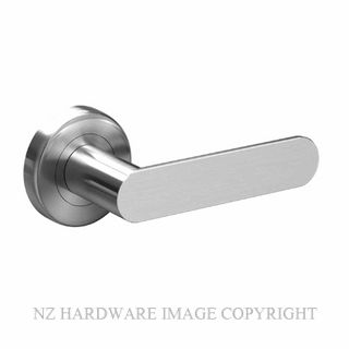 SCHLAGE FORM STEFANO ROUND ROSE FURNITURE SATIN STAINLESS