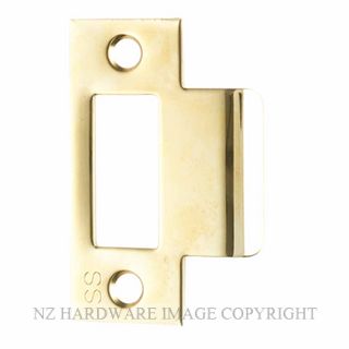 LEGGE Z990073 PB 991 STRIKE PLATE POLISHED BRASS