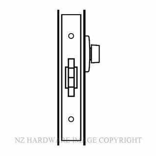 LOCKWOOD 3573 EXIT DOOR SLIDNG DOOR LOCK SATIN CHROME