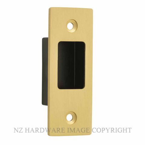 IVER 17180 SLIDING DOOR EDGE PULL PVD BRUSHED GOLD