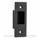 IVER 20423 SLIDING DOOR EDGE PULL MATT BLACK