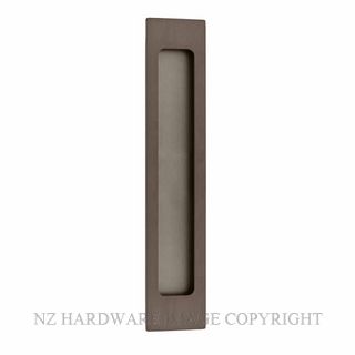 IVER 21780 FLUSH PULL RECTANGULAR SIGNATURE BRASS