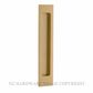 IVER 21782 FLUSH PULL RECTANGULAR BRUSHED BRASS