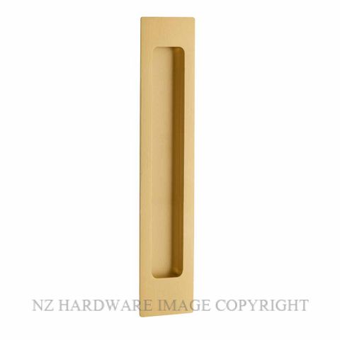 IVER 21786 FLUSH PULL RECTANGULAR PVD BRUSHED GOLD