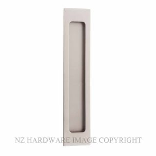 IVER 21785 FLUSH PULL RECTANGULAR SATIN NICKEL