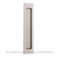 IVER 21785 FLUSH PULL RECTANGULAR SATIN NICKEL