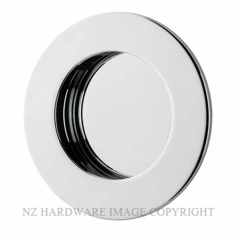 IVER 21793 FLUSH PULL ROUND CHROME PLATE