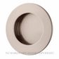 IVER 21795 FLUSH PULL ROUND SATIN NICKEL