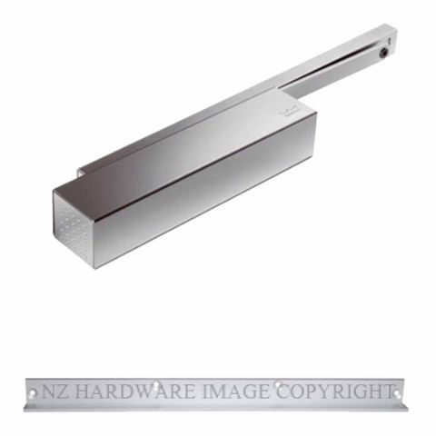 DORMAKABA TS93GN 9400000003359 PUSH SIDE DOOR CLOSER INC BRKT SILVER