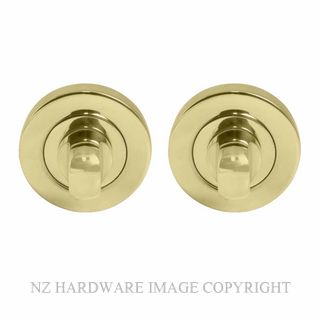 WINDSOR 8118 PB DOUBLE TURN SET POLISHED BRASS-LACQUERED