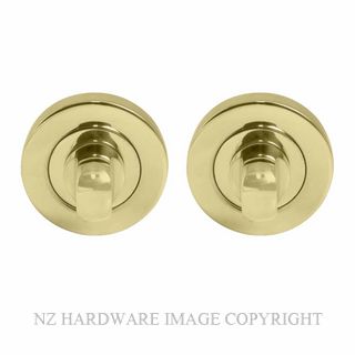 WINDSOR 8118 PB DOUBLE TURN SET POLISHED BRASS-LACQUERED