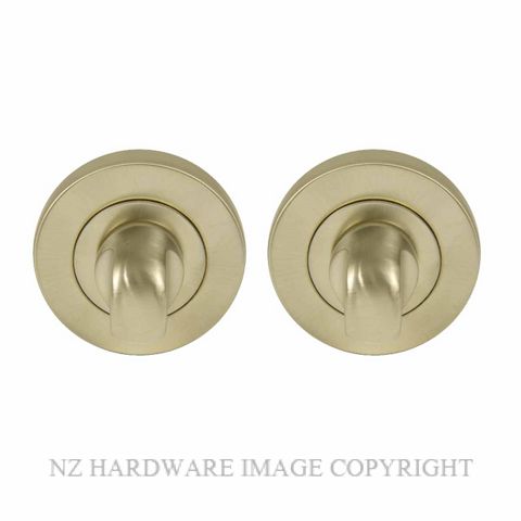 WINDSOR 8118 USB DOUBLE TURN SET UNLACQUERED SATIN BRASS