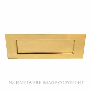 ELEMENTS HARDWARE 3013 PB LETTERPLATE 300X100 POLISHED BRASS