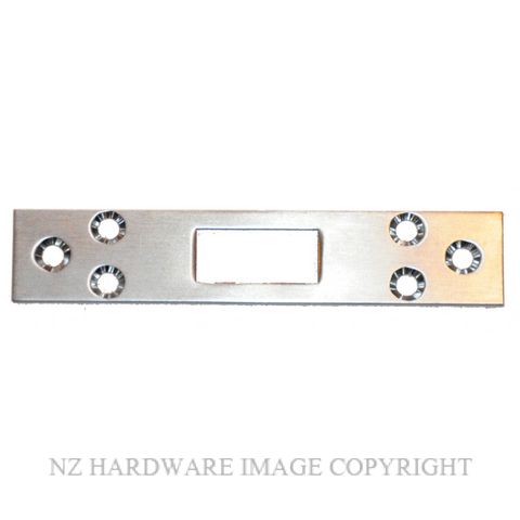 LEGGE Z990462 STRIKE PLATE D - S SERIES SATIN CHROME