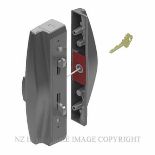 YALE EN930010P ARIA ENDEAVOUR KEY & SNIB SLIMLINE LOCK POWDERCOAT