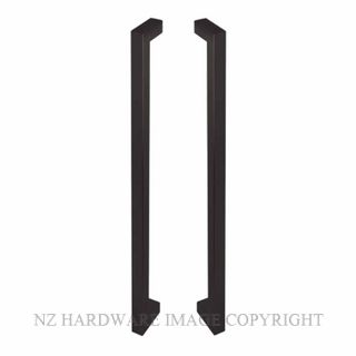 SCHLAGE S316-2-475-PVDB DEGO PULL HANDLES 475MM PVDB BLACK