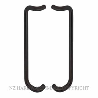 SCHLAGE S316-8-482-MB SILVI PULL HANDLES 482MM MATT BLACK