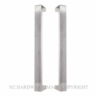 SCHLAGE SRGPHOBSS-600 ABLONG PULL HANDLES 600MM SATIN STAINLESS 316