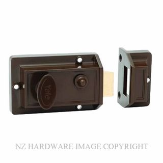 YALE SYNL1/SCYL/BRN NIGHTLATCH BROWN