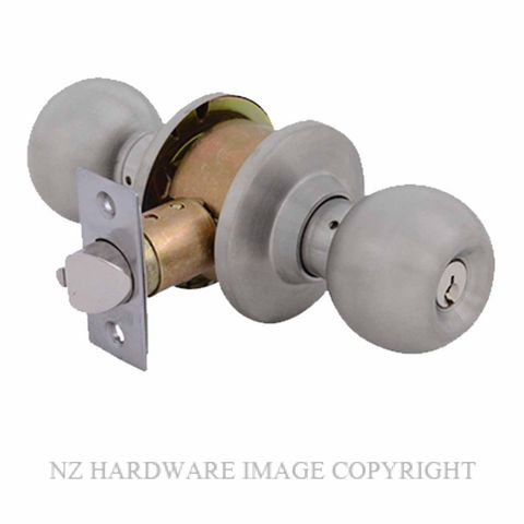 YALE MCE3011LS-SY ORBIT KEY-KEY LOCKSET SATIN CHROME