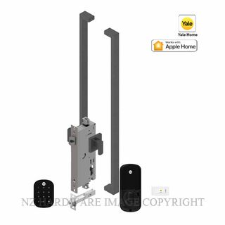 YALE YRD256MBE1431000SPEC ASSURE 143 GRIP ENTRANCE SET MATT BLACK