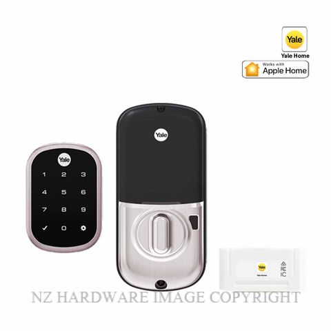 YALE YRD256HKSN ASSURE DIGITAL KEYED DEADBOLT SATIN NICKEL