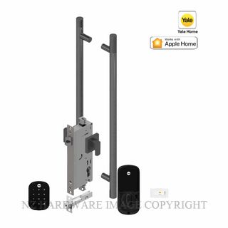 YALE YRD256MBE142X600SPEC ASSURE 142 GRIP ENTRANCE SET MATT BLACK