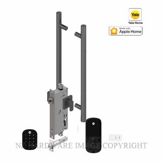 YALE YRD256MBE142X450SPEC ASSURE 142 GRIP ENTRANCE SET MATT BLACK