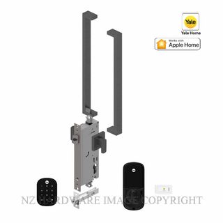 YALE YRD256MBE143X450SPEC ASSURE 143 GRIP ENTRANCE SET MATT BLACK