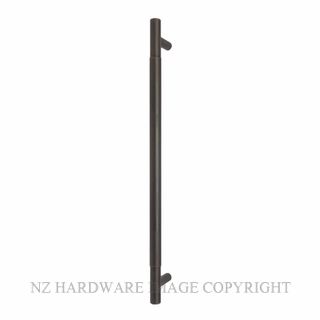 WINDSOR 8355-FF-DRB PLAIN PULL HANDLE (FF) 450MM DARK ROMAN BRASS