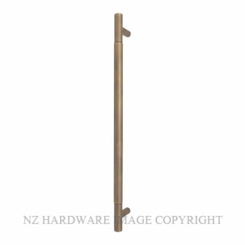 WINDSOR 8355 - 8361 RB PLAIN PULL HANDLES ROMAN BRASS