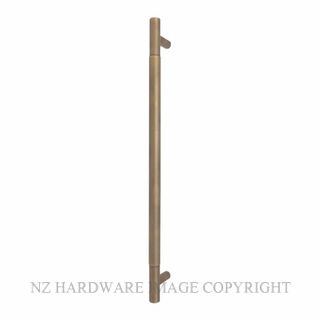 WINDSOR 8355-RF-RB PLAIN PULL HANDLE (RF) 450MM ROMAN BRASS
