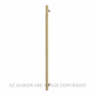 WINDSOR 8356-FF-MSB DIAMOND KNURL PULL HANDLE (FF) 600MM MATT SATIN BRASS